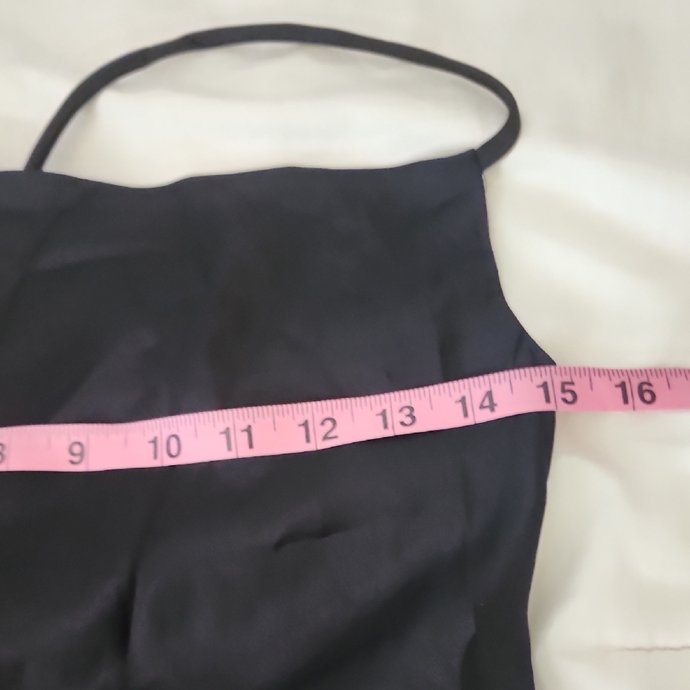 Show Me Your MuMu Black Spaghetti Strap Backless Gown - Picture 10 of 11